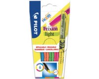 Marcador Fluorescente Pilot Frixion Light - Paquete de 6