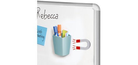 CEP Pot à crayons Riviera, magnétique, vert d'eau