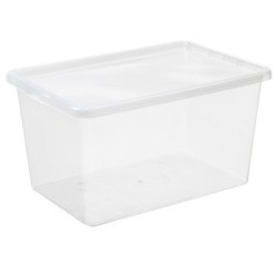 Plast team Storage Box BASIC BOX, 52 liters