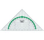 Equerre géométrique 'Green Line', hypoténuse: 160 mm