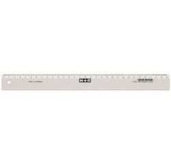 Liniaal M+R 1130 300mm plastic transparant