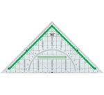 Equerre géométrique 'Green Line', hypoténuse: 230 mm