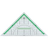 Equerre géométrique 'Green Line', hypoténuse: 230 mm