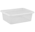 Plast team Boîte de rangement BASIC BOX, dessous de lit, 30L