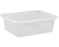 Plast team Boîte de rangement BASIC BOX, dessous de lit, 30L