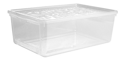 Plast team Boîte à chaussures BASIC BOX, avec clapet