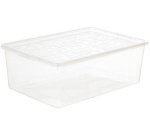 Plast team Boîte à chaussures BASIC BOX, grand modèle