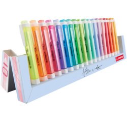 Surligneur swing cool, set de bureau de 18 pièces