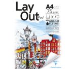 Layout bloc collé 70F A3 70g