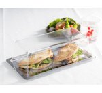 Plateau avec cloche, (L)330 x (P)170 x (H)100 mm