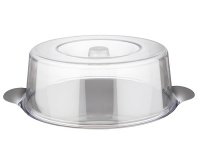 Taartschaal met afdekkap, diameter: 300 mm x (H)110 mm