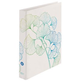 Classeur à anneaux maX.file GREENline Ginkgo, A4