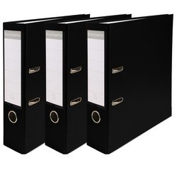 PremTouch Lever Arch Files S75mm A4+ PP Pack of 3
