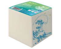 Papierkubus GREENline, 90 x 90 mm, 80 g/m2, grijs