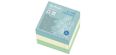 Cube bloc-notes GREENline, 75 x 75 mm