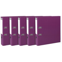 PremTouch Lever Arch Files S80mm A4+ PP Pack of 5