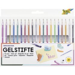 Stylo gel SUPER SELECTION, étui de 20