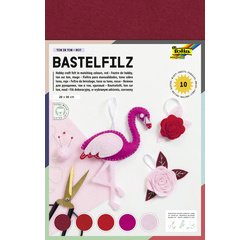 Feutrine de bricolage TON-IN-TON MIX, rouge