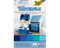 Feutrine de bricolage TON-IN-TON MIX, bleu
