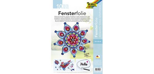 Film pour fenêtre, 230 x 330 mm, incolore