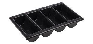 GN 1/1 cutlery tray, with 4 compartments
