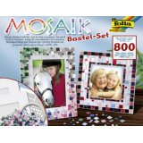 Kit créatif Mosaïque, plus de 800 pièces, 2 cadres-