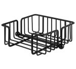 Support pour serviettes URBAN, métal, noir