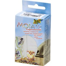 Mastic pour mosaïque, 250 g, blanc