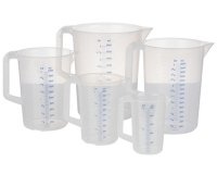 Pichet mesureur, 1,0 litre, transparent