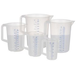 Pichet mesureur, 5,0 litres, transparent