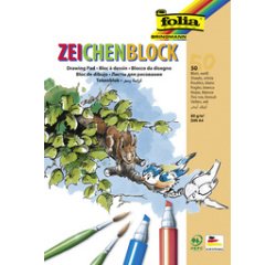 Tekenblok 80 g/m² A4 50 vellen
