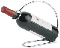 Porte-bouteille, pour 1 bouteille, acier inoxydable