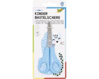 Ciseaux pour enfant droitiers bouts ronds Folia 13,5 cm