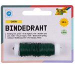 Fil de fer, 0,3 mm x 50 m, en fer, vert