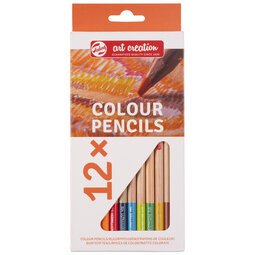 ROYAL TALENS Crayons de couleur Art Creation, rond, étui x12