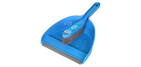 Kit de balayage, avec balayette en caoutchouc