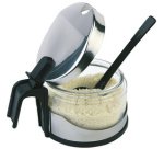 Distributeur à parmesan ECONOMIC, verre/acier inoxydable