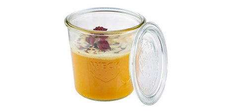 Bocal Weck avec couvercle, 580 ml, set de 2