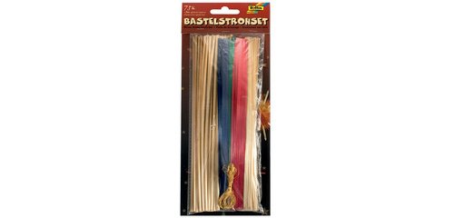 Kit de pailles de bricolage, 75 pièces, pailles +