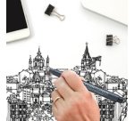 Arts Feutre technique permanent Pointliner, noir