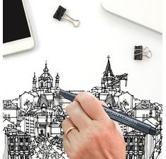 Arts Feutre technique permanent Pointliner