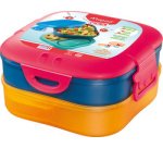 PICNIK Boîte à déjeuner KIDS CONCEPT 3en1, 1,4 l, rose