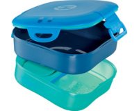 PICKNIK Lunchbox KIDS CONCEPT, 3-in-1, 1,4 l, blauw