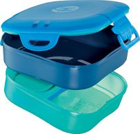 PICNIK Boîte à déjeuner KIDS CONCEPT 3en1, 1,4 l, bleu