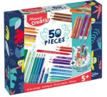 Creativ Kit de coloriage COLOURING KIT, 50 pièces