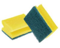 Scotch-Brite Eponge universelle DELICATE, couleur:jaune/bleu