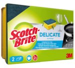Scotch-Brite Eponge universelle DELICATE, couleur:jaune/bleu