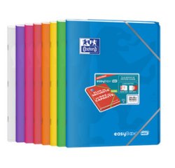 Cahier piqûre EasyBOOK MAX, 240 x 320 mm, assorti