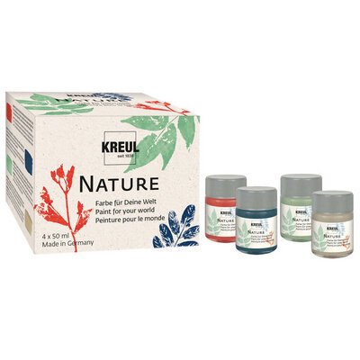 Peinture créative Nature, set de 4 x 50 ml