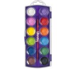 Boîte de pastilles de peinture, 12 couleurs